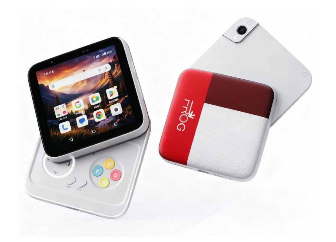 الهاتف "الساحر": Compact Frog RS1 يخفي لوحة تحكم كاملة تحت شاشته!