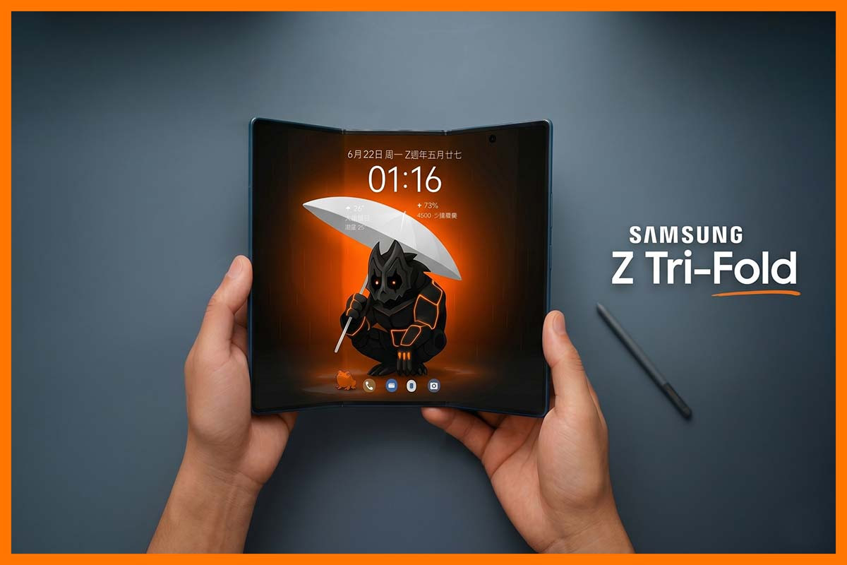 سامسونج تصفع المنافسين: هاتف TriFold جديد بتصميم "عريض" ينهي أسطورة الشاشات الضيقة.