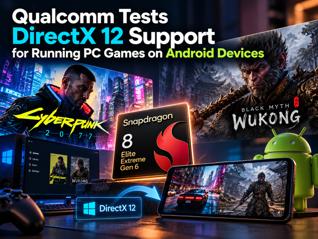 ألعاب البي سي والكونسول على الموبايل رسمياً؟! كوالكوم تفجرها مع DirectX 12!